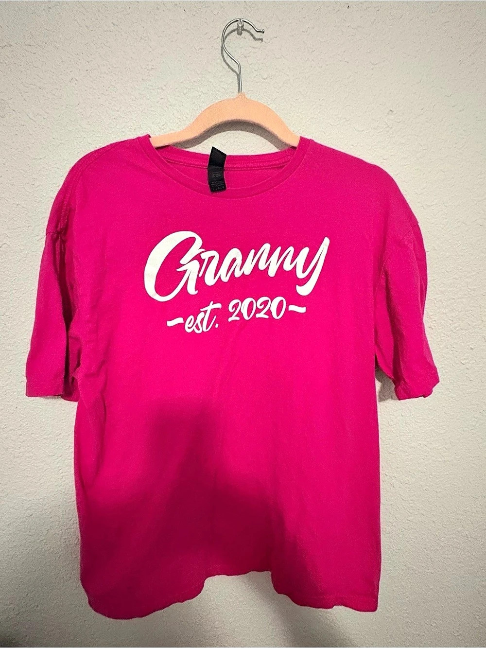 Gildan Softstyle Graphic T-Shirt Granny Graphic Short Sleeve Tee Large